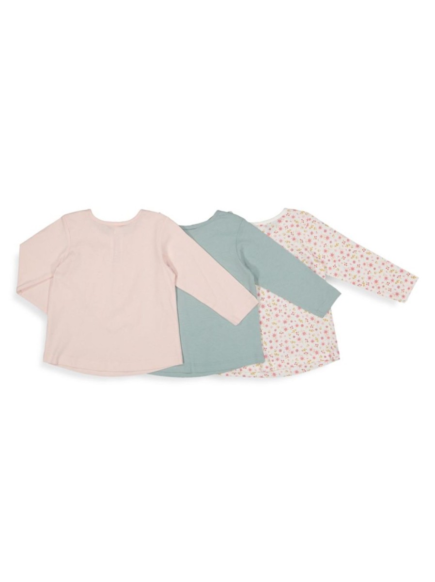 Kids & Baby Anko | Baby Girl'S 3-Pack Long-Sleeve T-Shirts