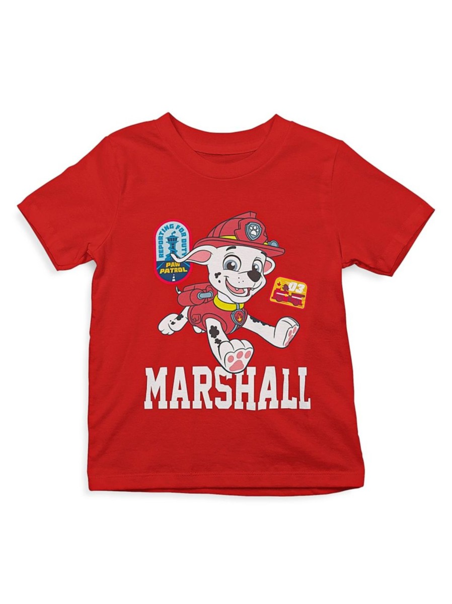 Kids & Baby Paw Patrol | Little Boy'S Marshall Graphic T-Shirt