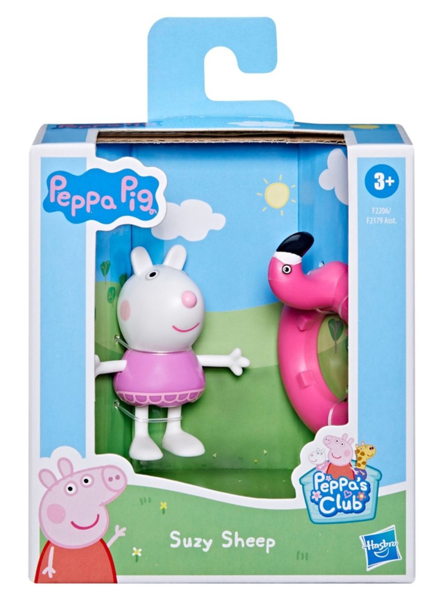 Toys Peppa Pig Action Figures | Peppa'S Fun Friends Suzy Sheep Figure