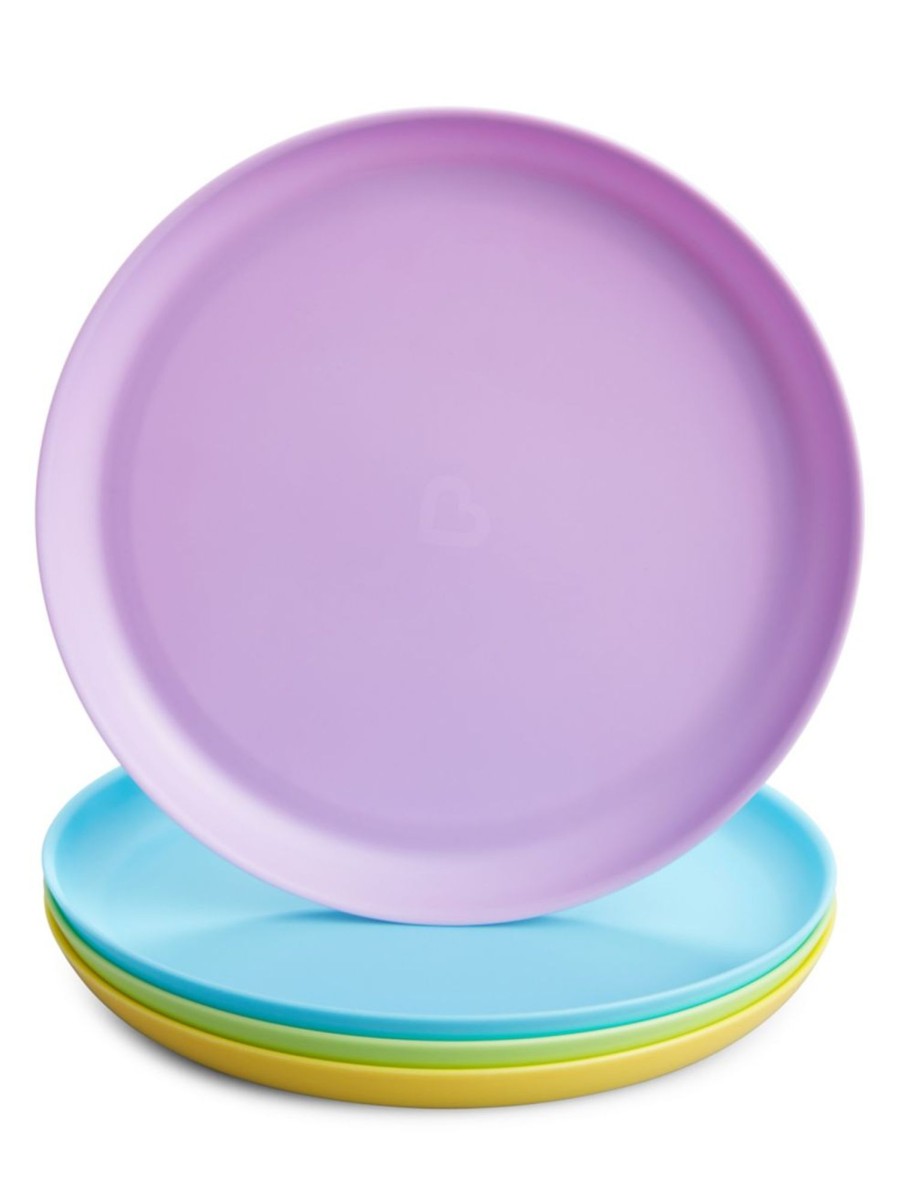 Kids & Baby Munchkin Nursing & Feeding | Multi 4-Piece Plates Set