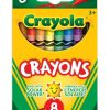 Toys Crayola Arts & Crafts | 8-Piece Crayon Set