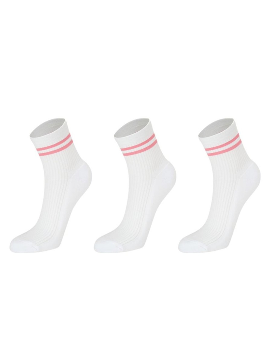 Men & Women Anko Socks | Women'S 3-Pair Quarter Crew Sports Socks