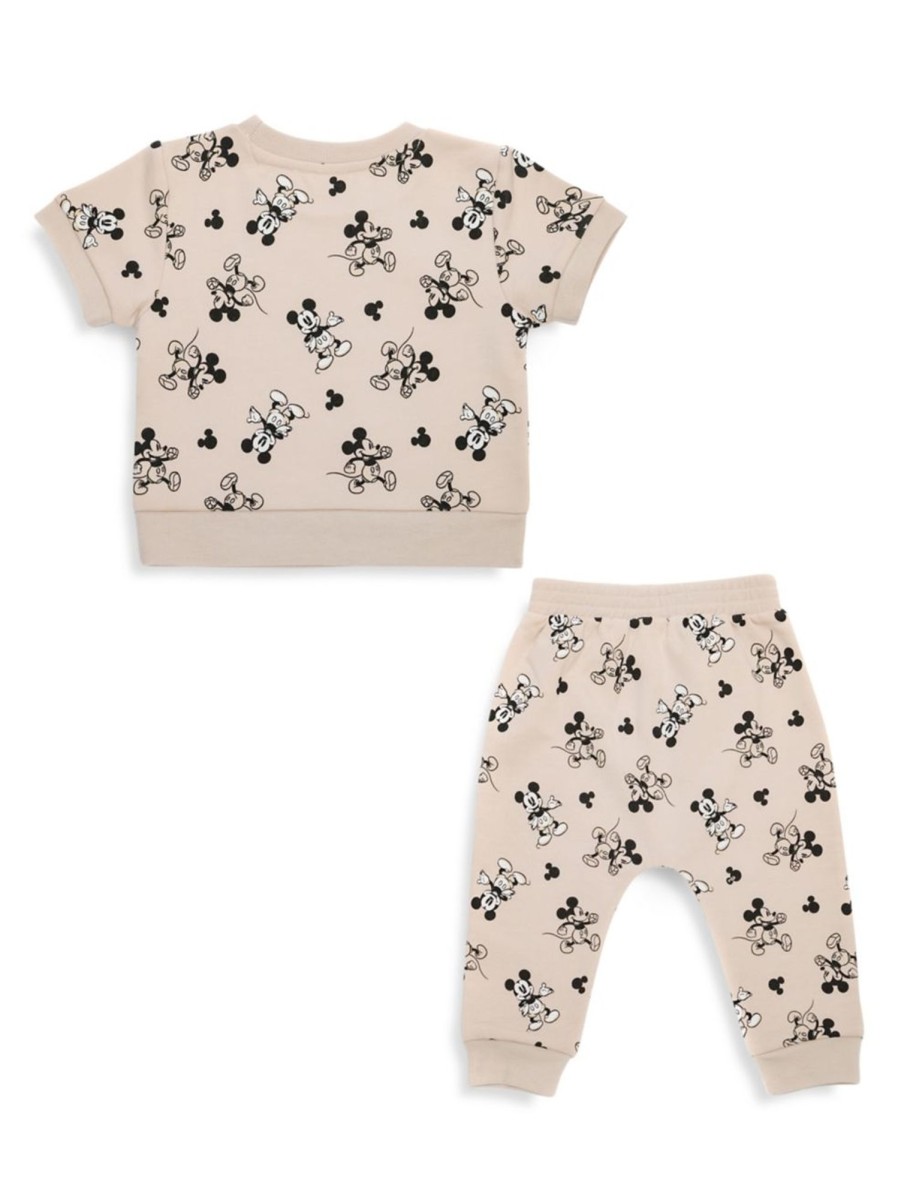 Kids & Baby MicClearance Mouse | Baby'S 2-Piece Fleece Mickey Sweatshirt & Joggers Set