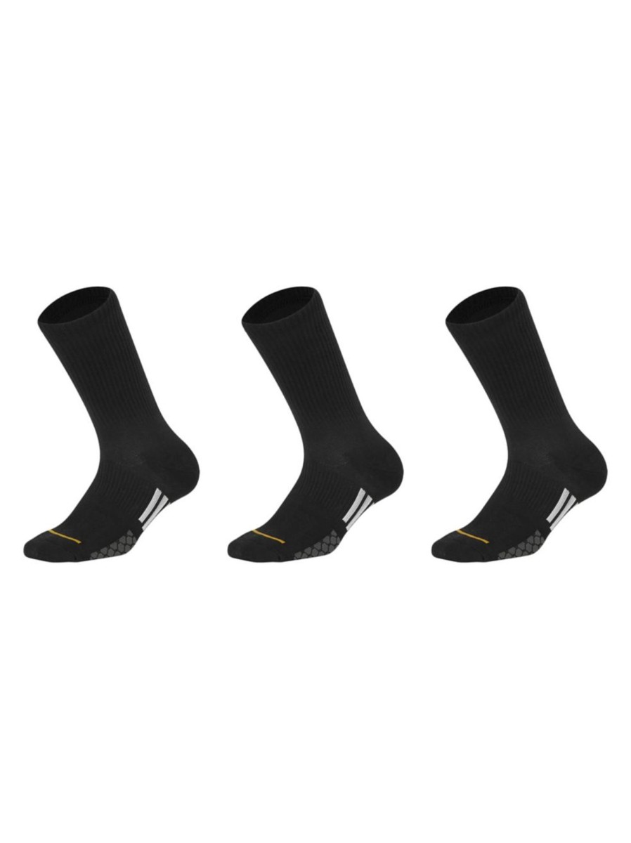 Men & Women Anko Underwear & Socks | Men'S 3-Pair Anti-Odour Copper Yarn-Infused Sports Crew Socks