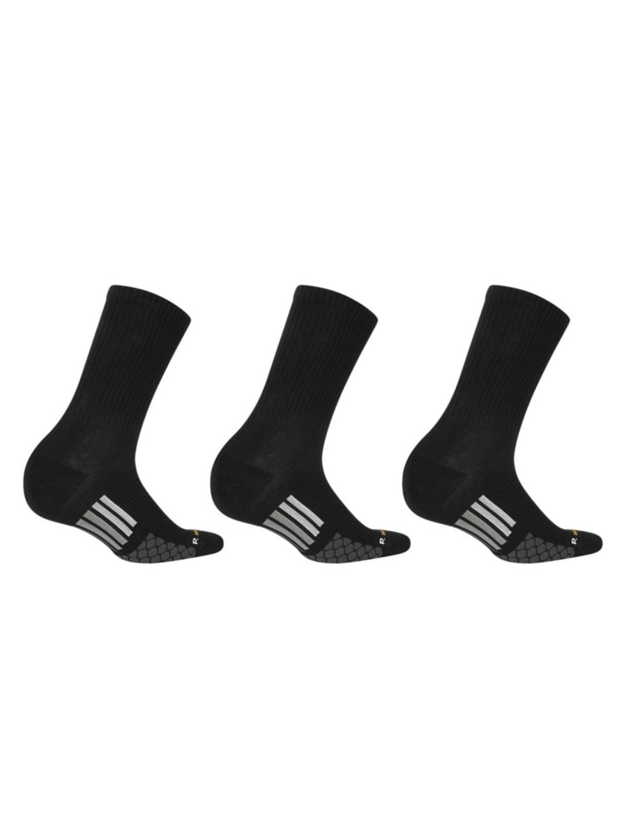 Men & Women Anko Underwear & Socks | Men'S 3-Pair Anti-Odour Copper Yarn-Infused Sports Crew Socks