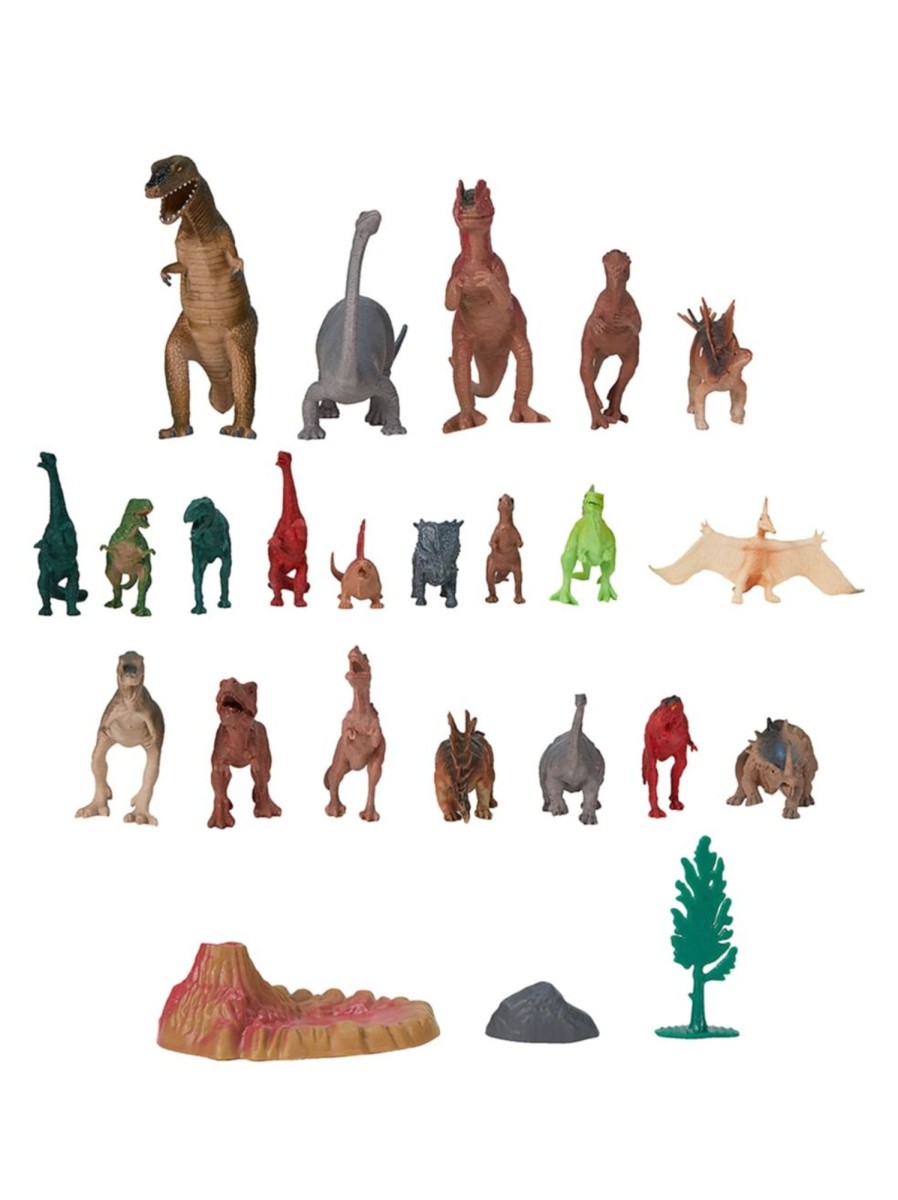 Toys Anko Action Figures | 60-Piece Dinosaur Adventure Bucket