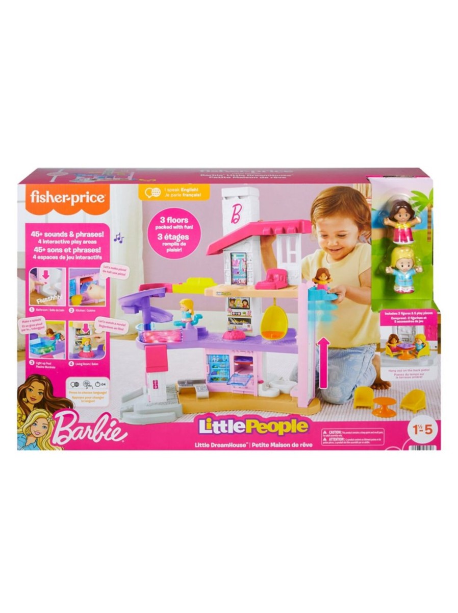 Toys Barbie Dolls & Doll Houses | Little Dreamhouse By Little People