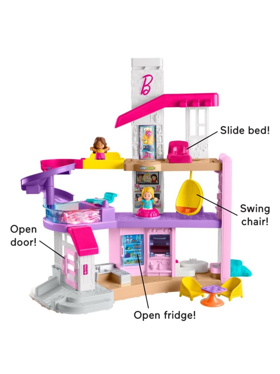 Toys Barbie Dolls & Doll Houses | Little Dreamhouse By Little People