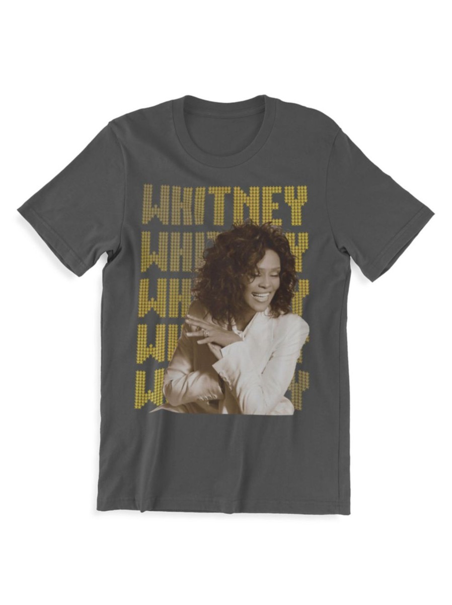 Men & Women Whitney Houston Tops | Whitney Graphic T-Shirt