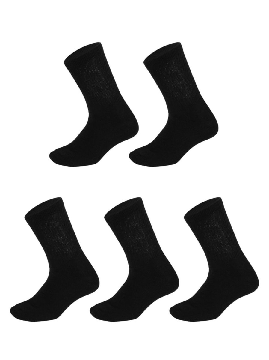 Men & Women Anko Underwear & Socks | Men'S 5-Pair Crew Sport Socks