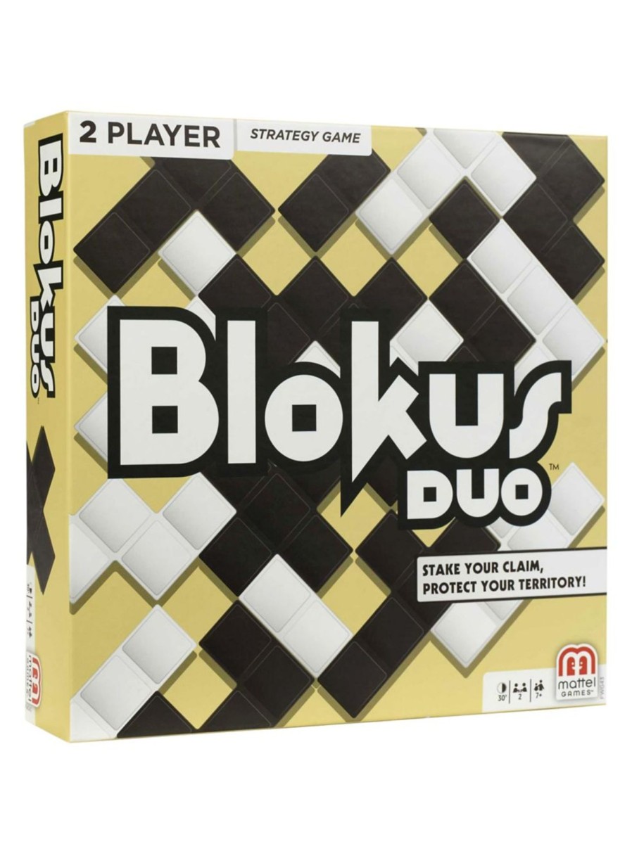 Toys Mattel Games & Puzzles | Blokus Duo Strategy Game