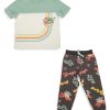 Kids & Baby Star Wars | Little Kid'S Star Wars 2-Piece Grogu Slide Jogger Set