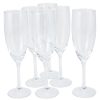 Home Living Anko Drinkware | Everyday 6-Piece Flute Glass Set