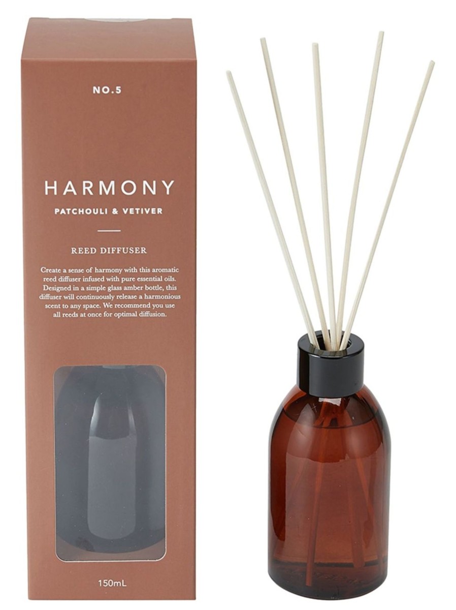 Wellness Anko Diffusers & Essential Oils | Harmony Patchouli And Vetiver Reed Diffuser