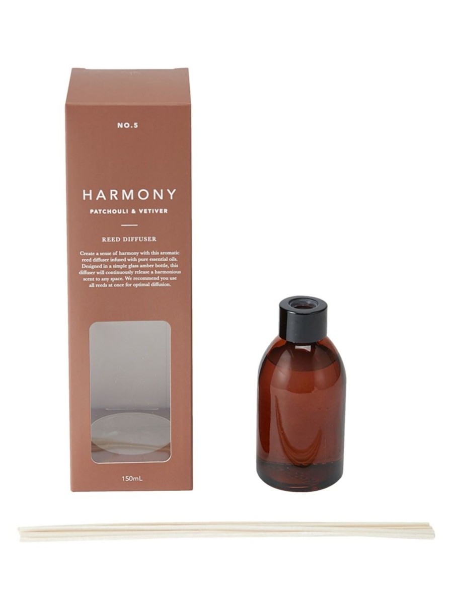 Wellness Anko Diffusers & Essential Oils | Harmony Patchouli And Vetiver Reed Diffuser