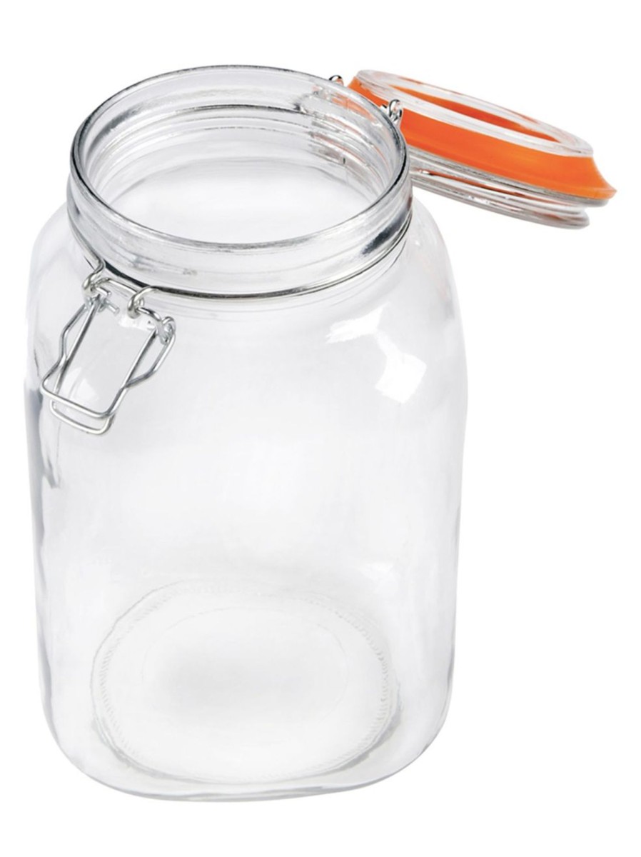 Home Living Anko Utensils & Organization | 2L Clip Lid Glass Jar