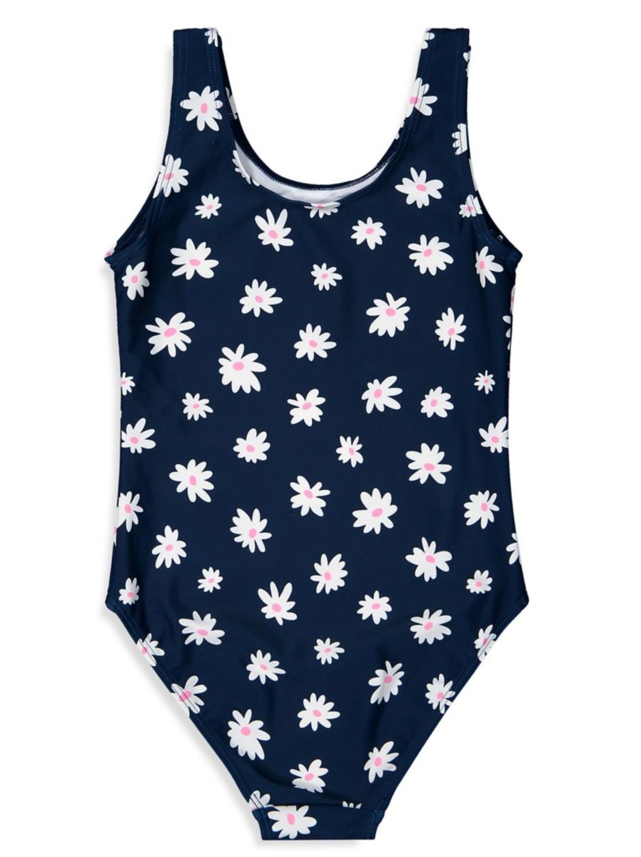 Kids & Baby Anko Toddler Girls | Little Girl'S Floral One-Piece Swimsuit