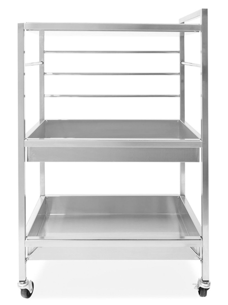 Home Living Anko Utensils & Organization | Stainless Steel Kitchen Trolley