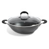 Home Living Anko Cookware | 32Cm Hard Anodized Wok