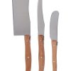 Home Living Anko Dinnerware | 3-Piece Heritage Cheese Knives Set