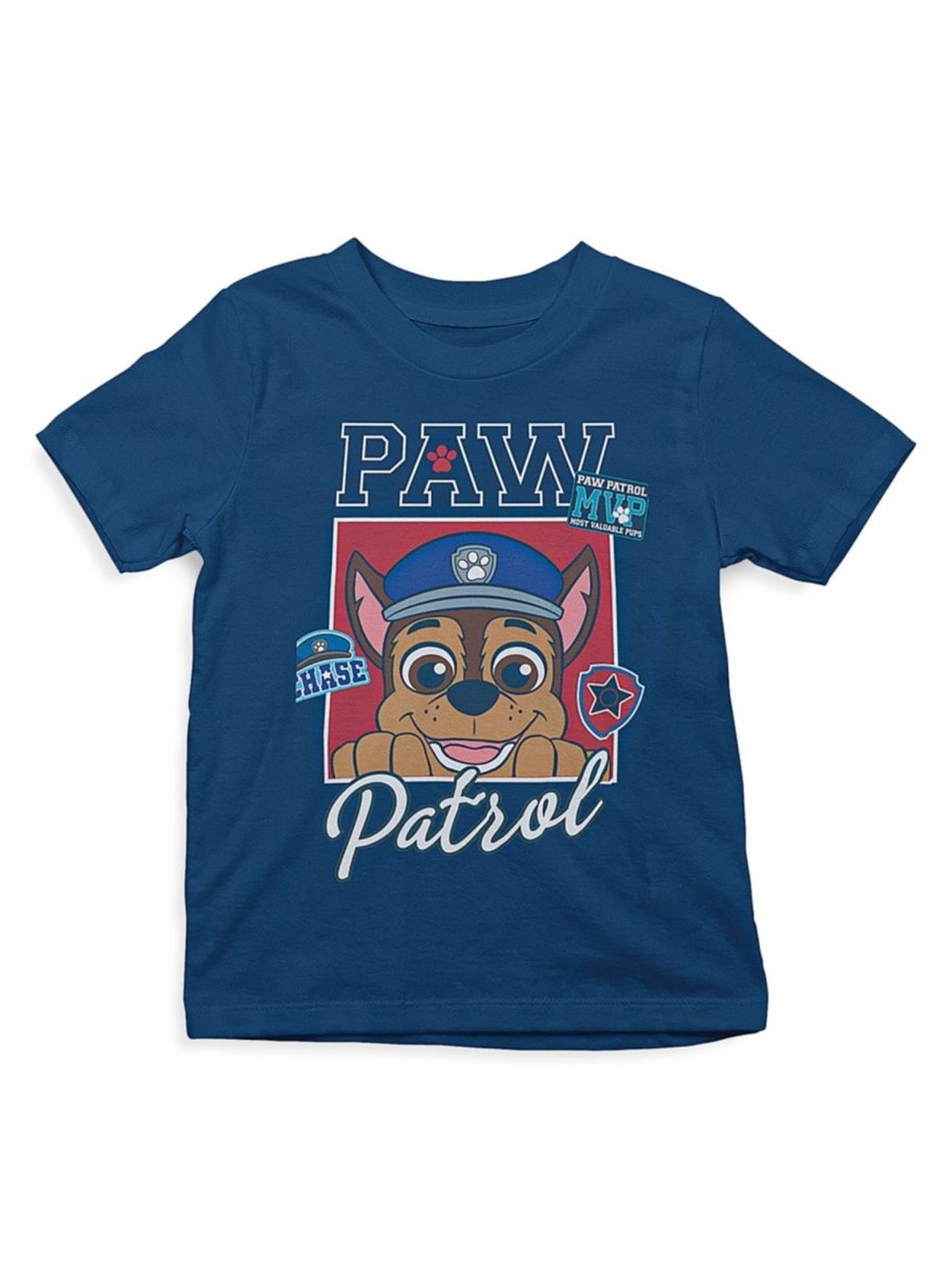 Kids & Baby Paw Patrol Toddler Boys | Little Boy'S Chase Mvp Graphic T-Shirt