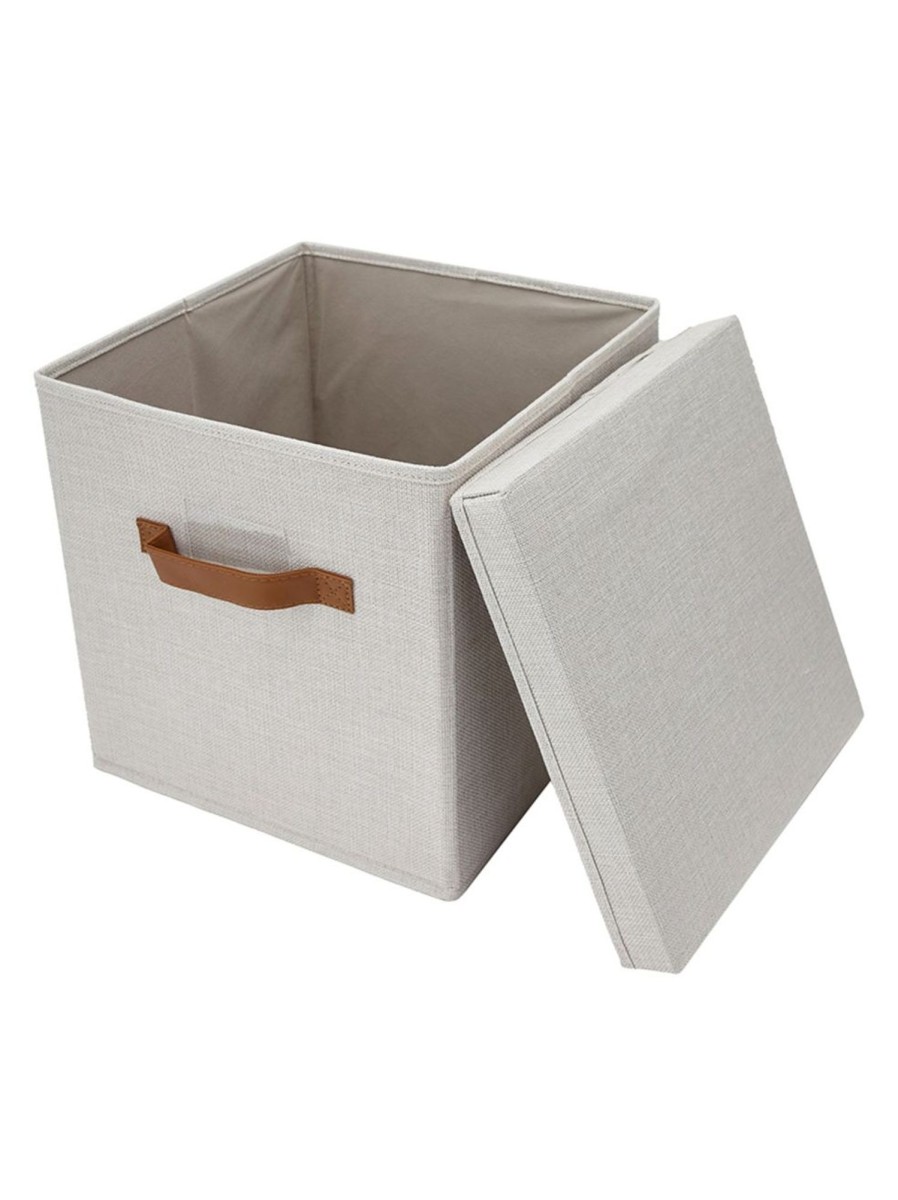 Home Living Anko Containers & Baskets | Linen-Look Storage Box