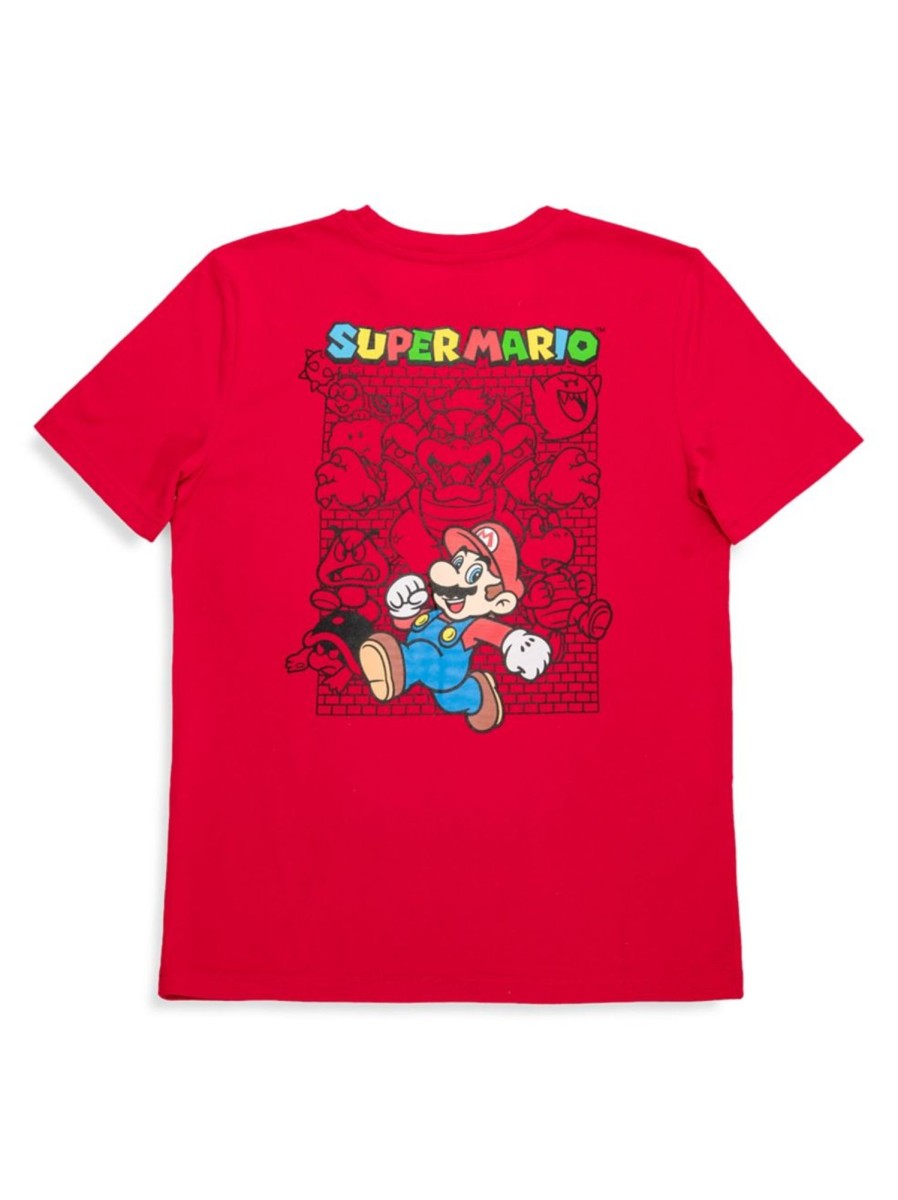 Kids & Baby Super Mario Boys | Boy'S Super Mario T-Shirt