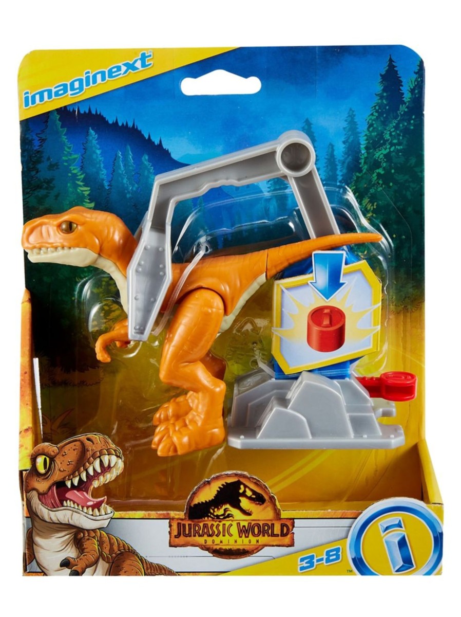 Toys Imaginext Action Figures | Fisher-Price X Imaginext Jurassic World Atrociraptor Tiger