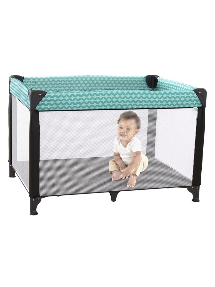 Kids & Baby Ingenuity Play & Activities | Ity Rompity Rest Easy Fold Portable Playard