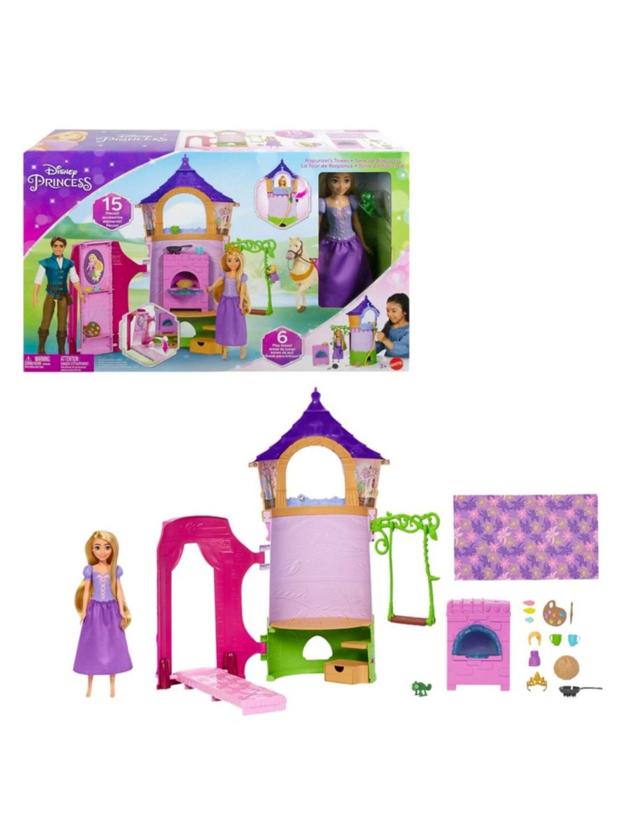 Toys Disney Princess Dolls & Doll Houses | Rapunzel'S Tower Playset