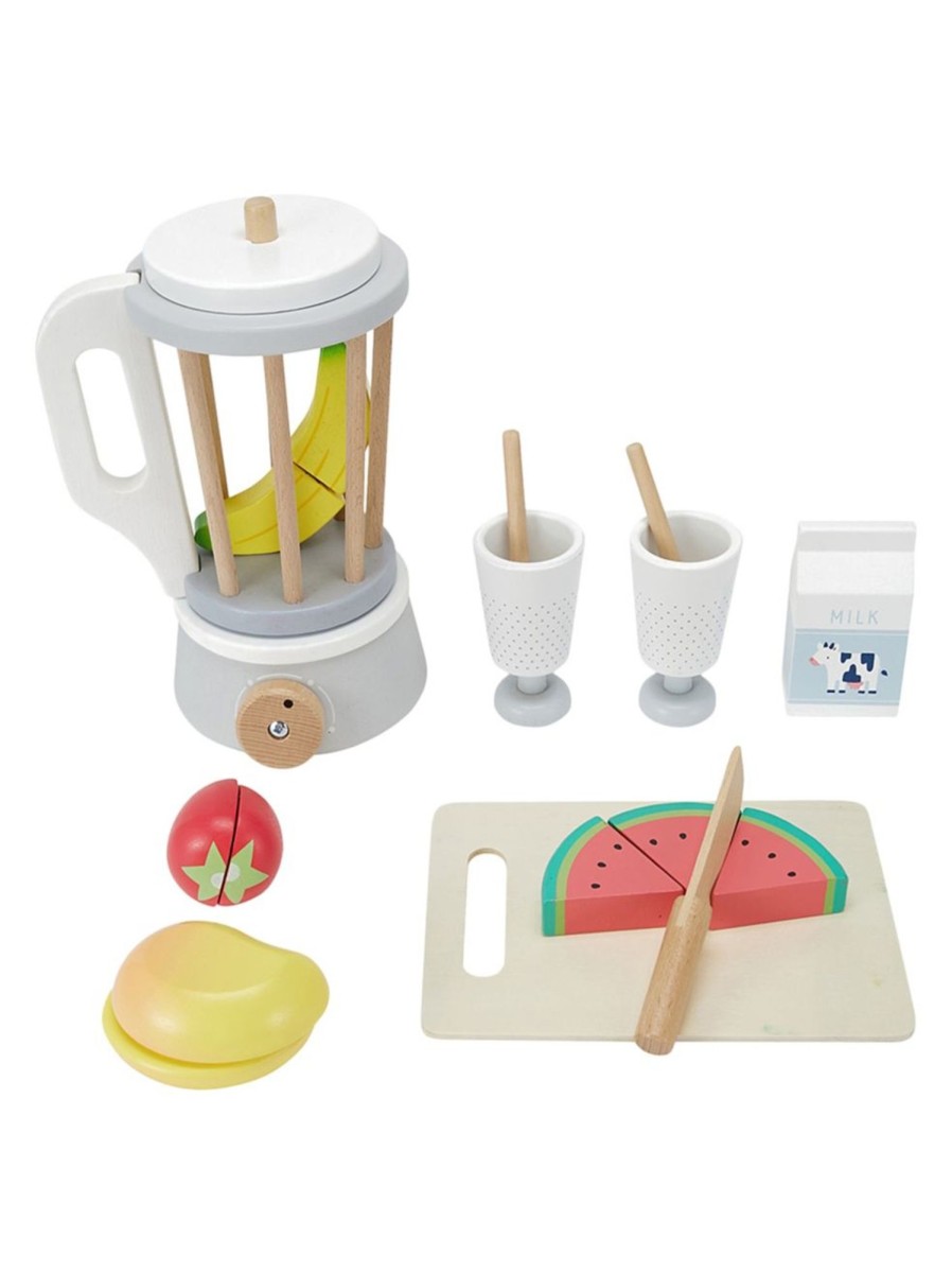 Toys Anko Pretend Play & Dress Up | 12-Piece Wooden Blender Play Set