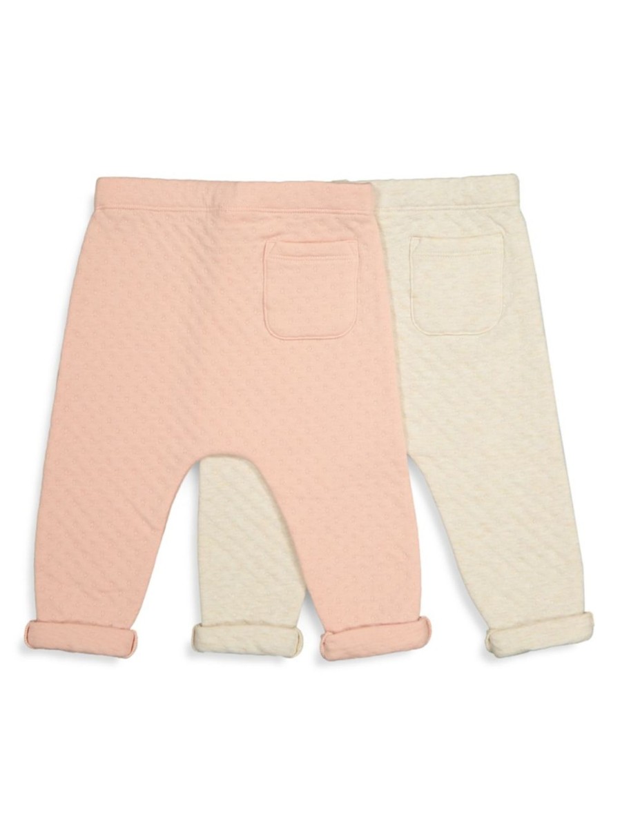 Kids & Baby Anko | Baby Girl'S 2-Pack Knit Joggers Set