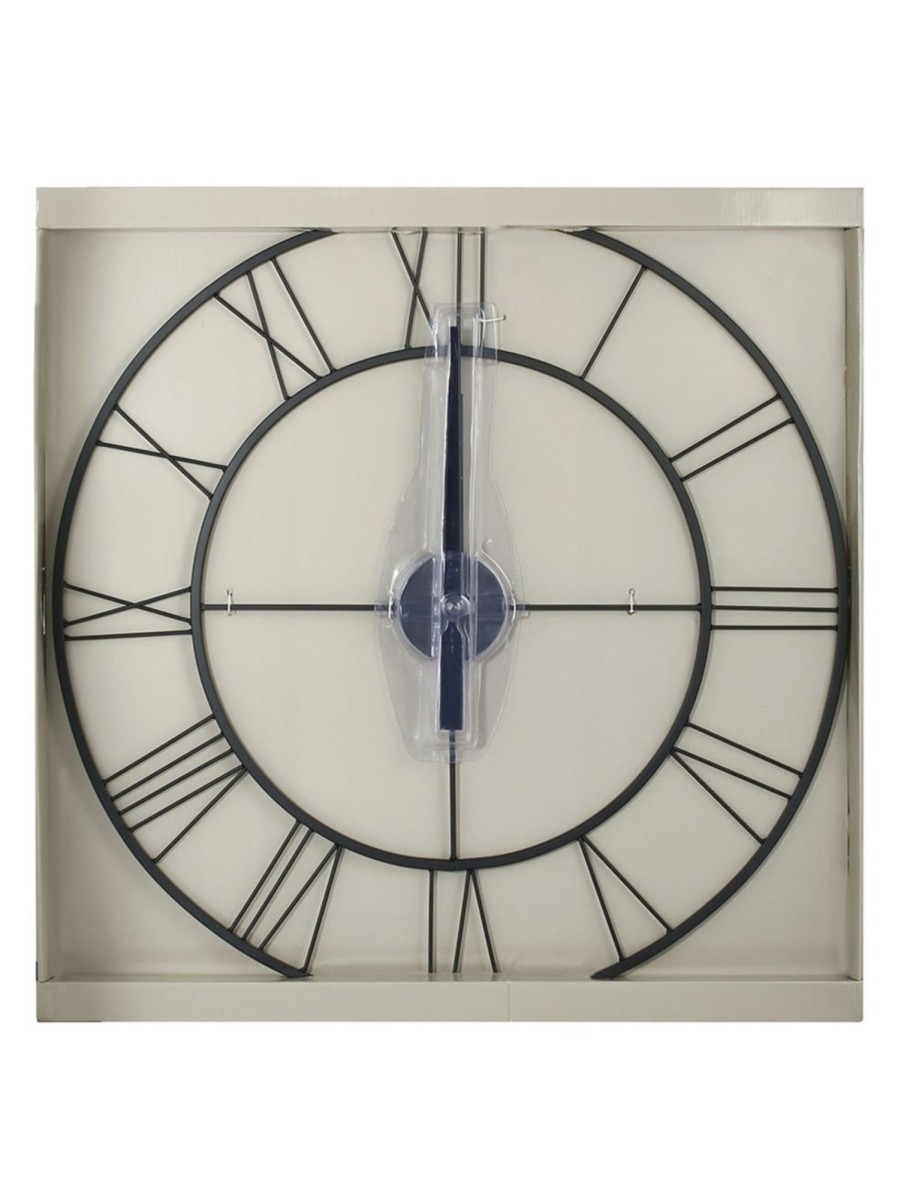 Home Living Anko Decorative Accents | Large Metal Clock