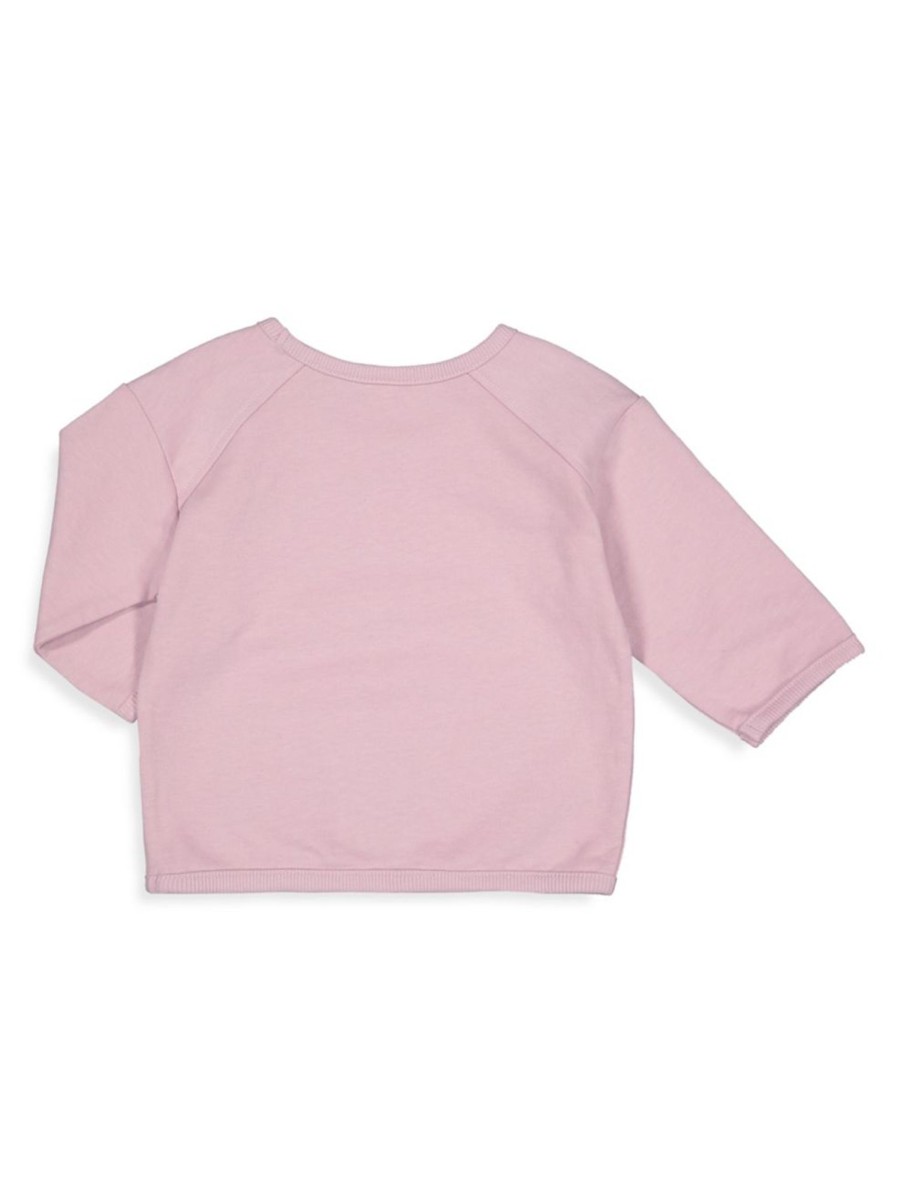 Kids & Baby Anko | Baby Girl'S Floral-Print Crewneck Sweatshirt