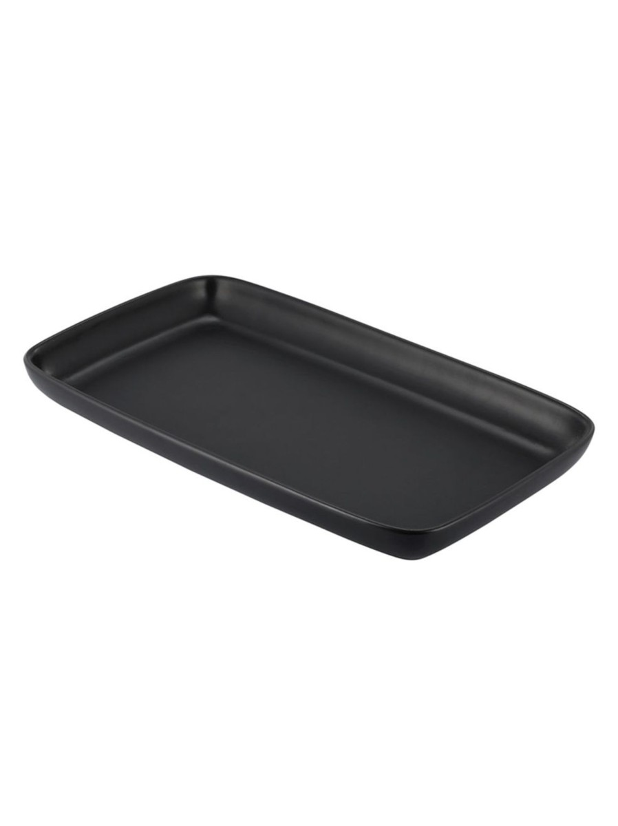 Home Living Anko Serveware | Matte Black Serving Platter