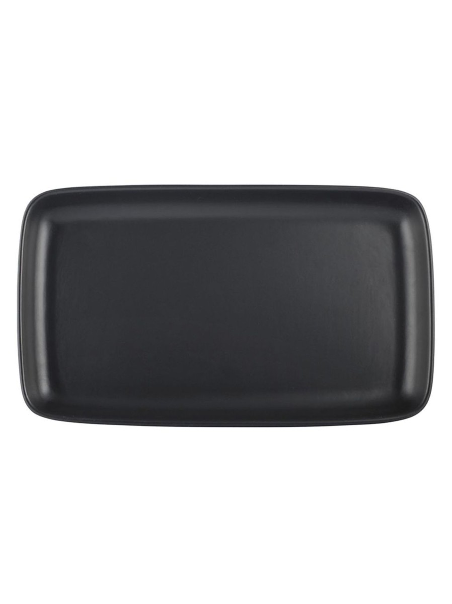 Home Living Anko Serveware | Matte Black Serving Platter