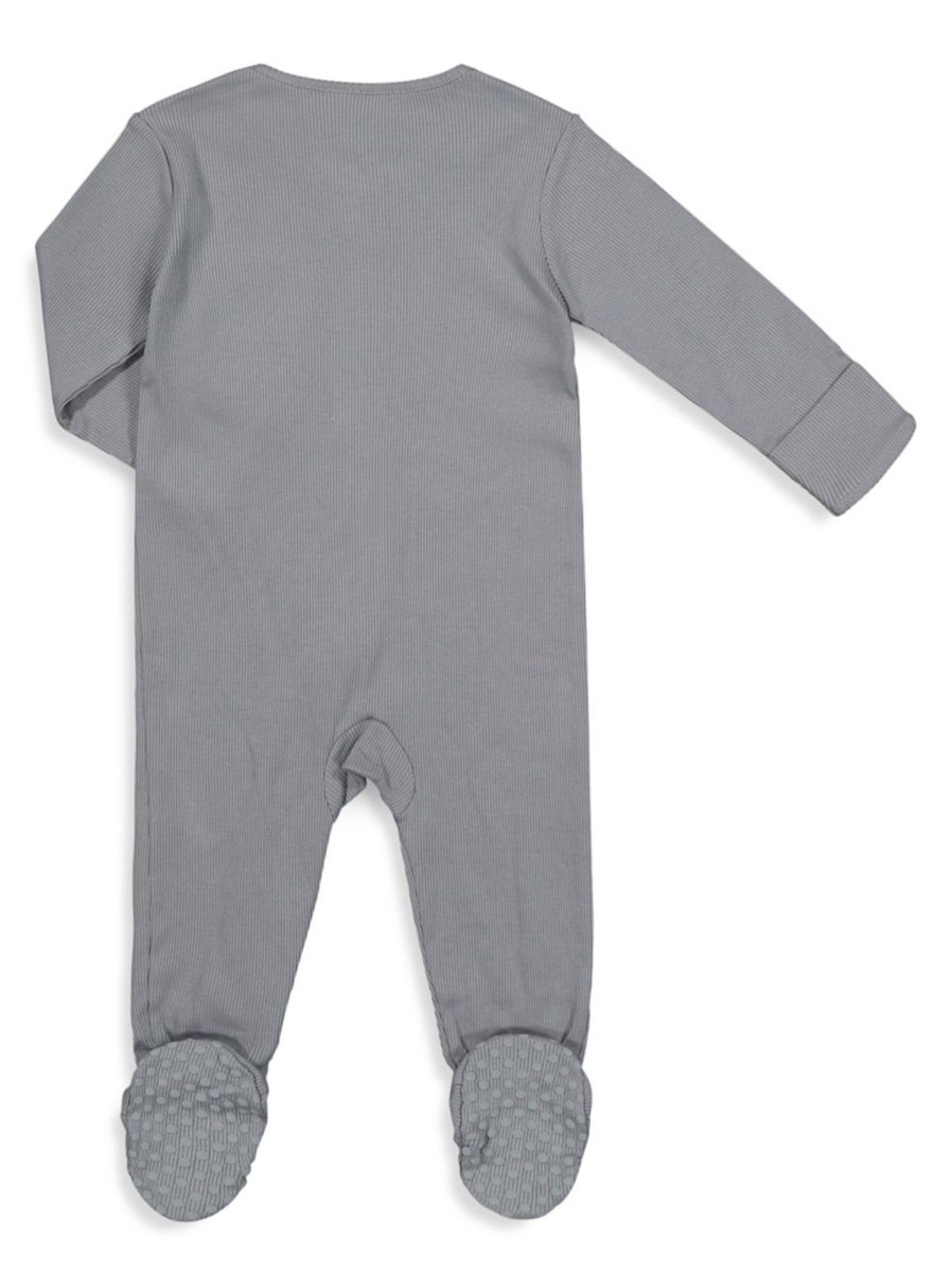 Kids & Baby Anko | Baby'S Organic Cotton Ribbed Footie