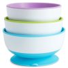 Kids & Baby Munchkin Nursing & Feeding | Stay Put 3-Piece Suction Bowls Set