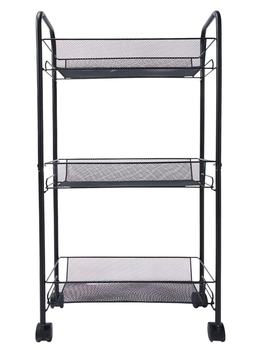 Home Living Anko Bathroom Storage & Accessories | Slim Line Metal Trolley