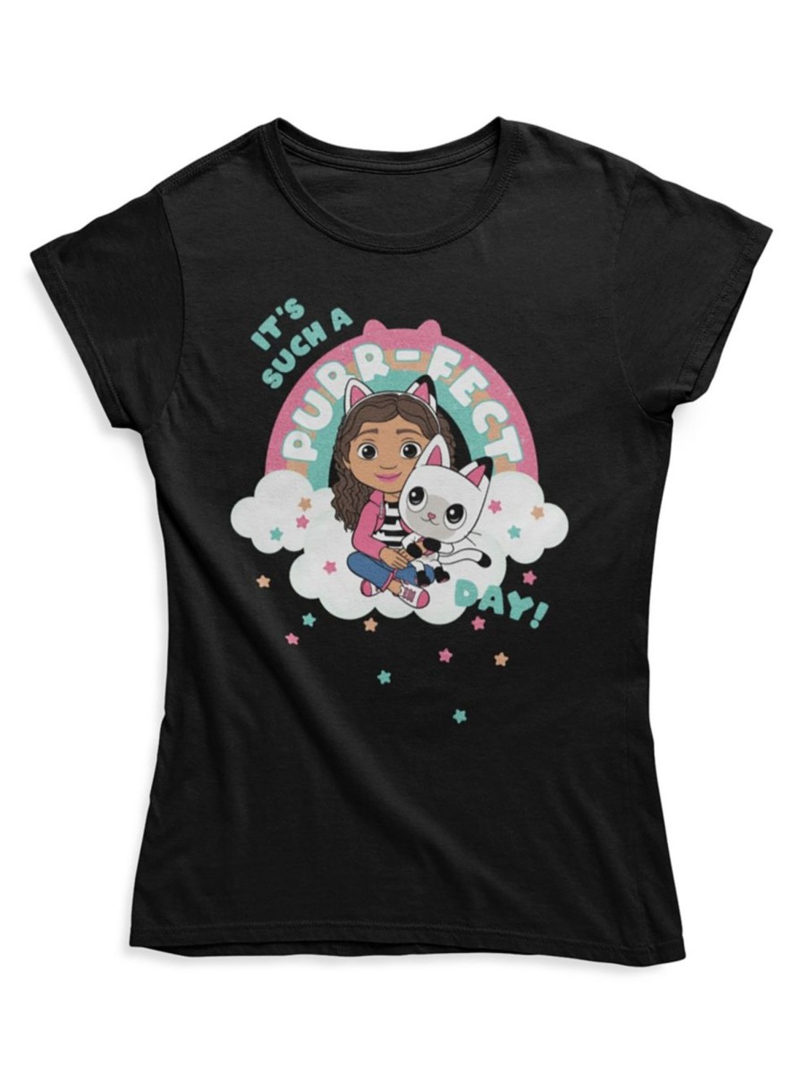 Kids & Baby Gabby's Dollhouse | Little Girl'S Purr-Fect Day Graphic T-Shirt