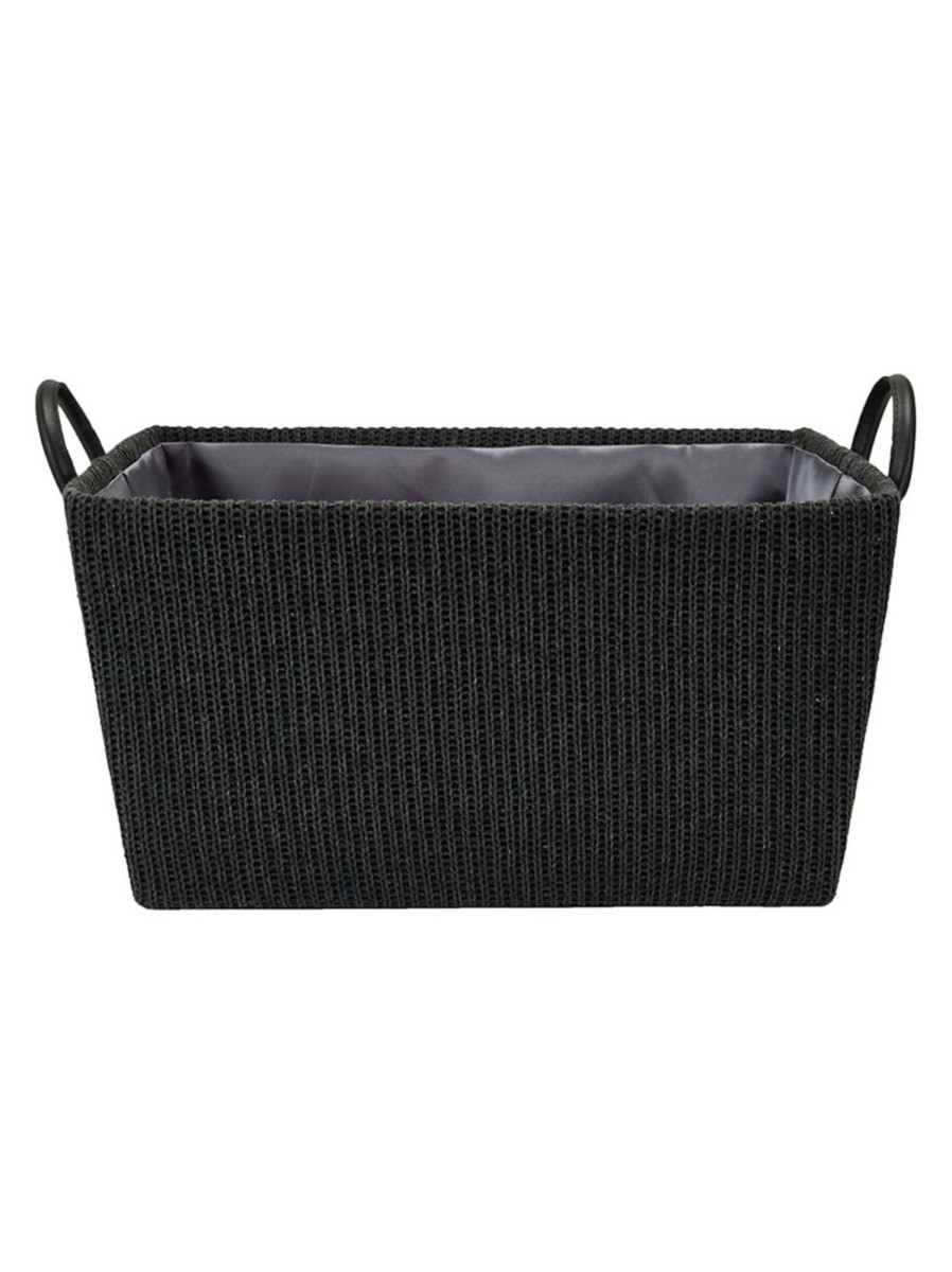 Home Living Anko Closet Storage | Tapered Knit Storage Basket