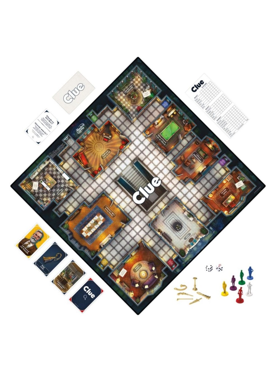 Toys Hasbro Games & Puzzles | Clue Classic Refresh Board Game