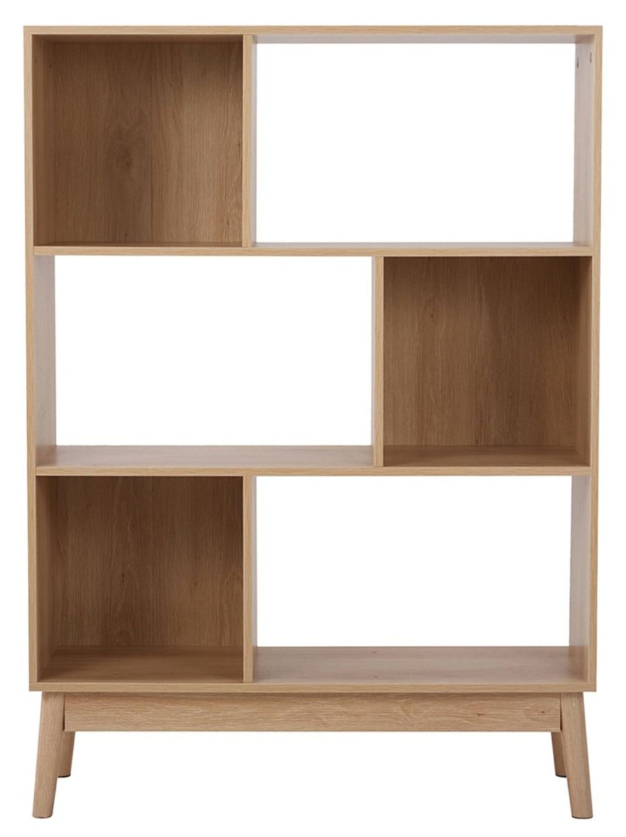 Home Living Anko Home Office Furniture | Nook 6-Section Bookshelf