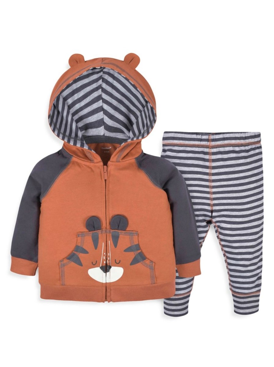 Kids & Baby Gerber | Baby'S 2-Piece Tiger Hoodie And Joggers Set