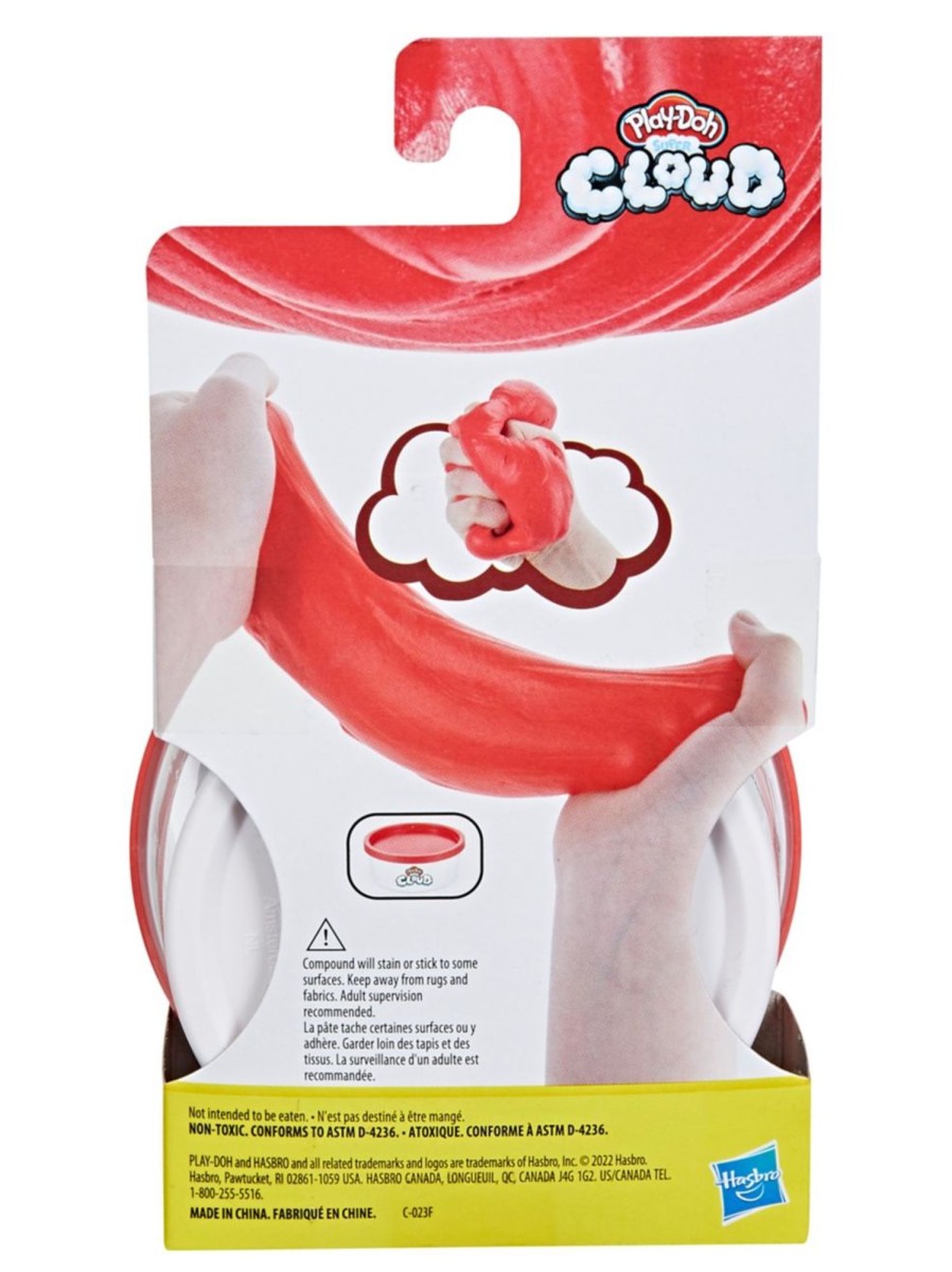 Toys Play-Doh Arts & Crafts | Super Cloud Sweet Raspberry-Scented Red Modelling Compound