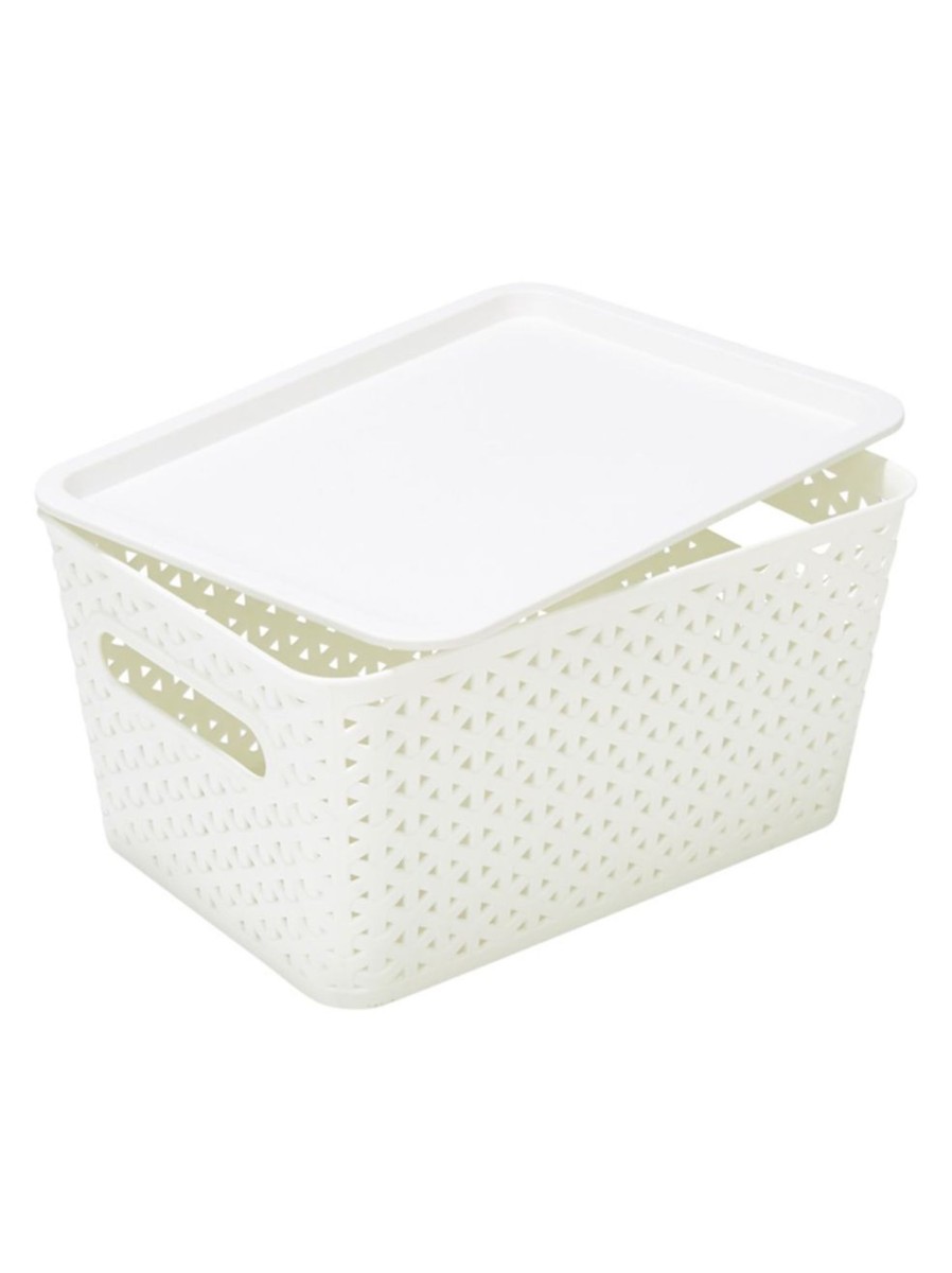 Home Living Anko Containers & Baskets | Small Storage Container With Lid