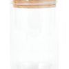 Home Living Anko Utensils & Organization | 330Ml Tall Glass Canister With Wood Lid