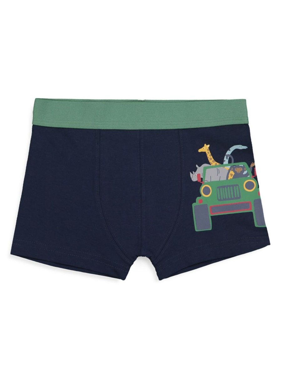 Kids & Baby Anko Underwear & Socks | Little Boy'S 2-Pack Printed Trunks