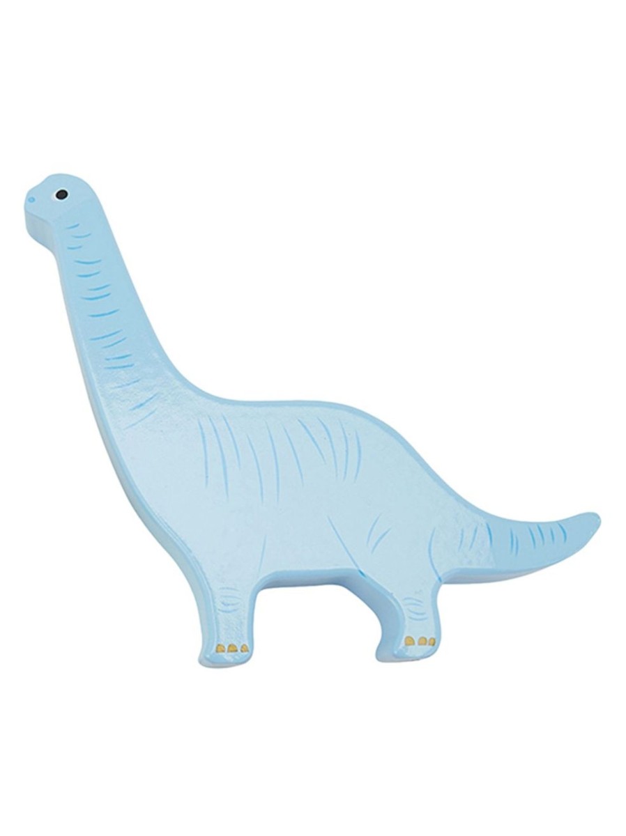 Toys Anko Infant & Toddler | Wooden Brontosaurus Dino Toy