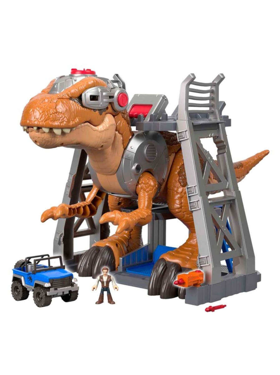 Toys Imaginext Action Figures | Jurassic World Jurassic Rex Playset